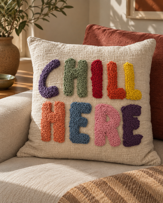 Funda de cojín CHILL · 50 × 50 cm