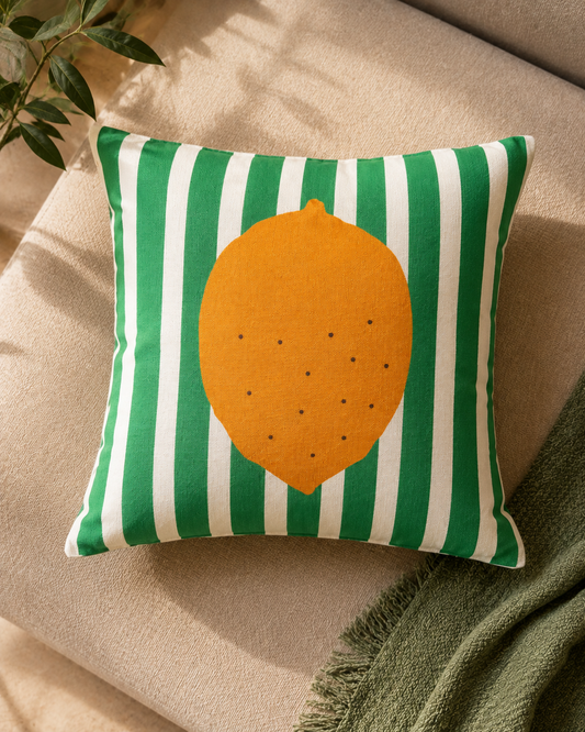 Funda de cojín LEMON · 45 × 45 cm