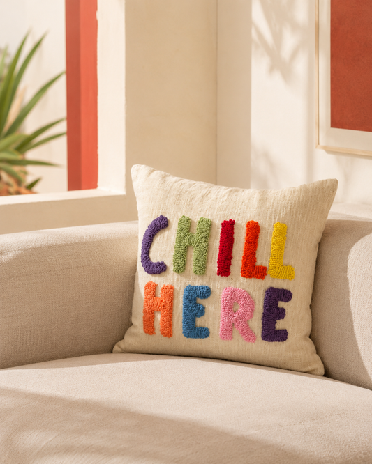 Funda de cojín CHILL · 50 × 50 cm